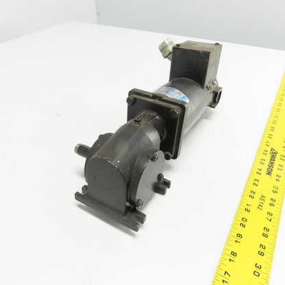 Leeson CM34D25NZ33B 1/4HP Permanent Magnet DC Gear Motor 180V 62RPM 40:1 Ratio