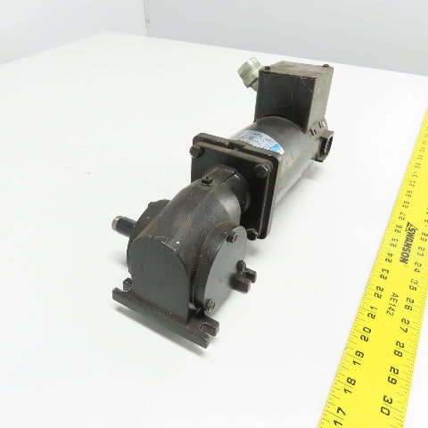 Leeson CM34D25NZ33B 1/4HP Permanent Magnet DC Gear Motor 180V 62RPM 40:1 Ratio