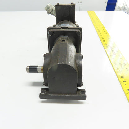 Leeson CM34D25NZ33B 1/4HP Permanent Magnet DC Gear Motor 180V 62RPM 40:1 Ratio