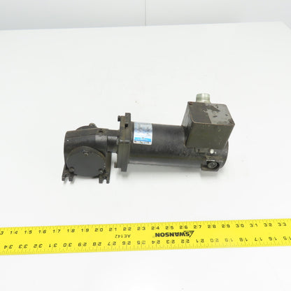 Leeson CM34D25NZ33B 1/4HP Permanent Magnet DC Gear Motor 180V 62RPM 40:1 Ratio