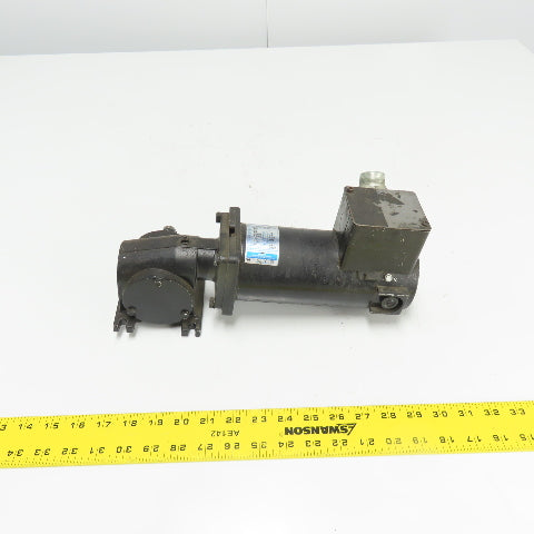 Leeson CM34D25NZ33B 1/4HP Permanent Magnet DC Gear Motor 180V 62RPM 40:1 Ratio