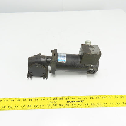Leeson CM34D25NZ33B 1/4HP Permanent Magnet DC Gear Motor 180V 62RPM 40:1 Ratio