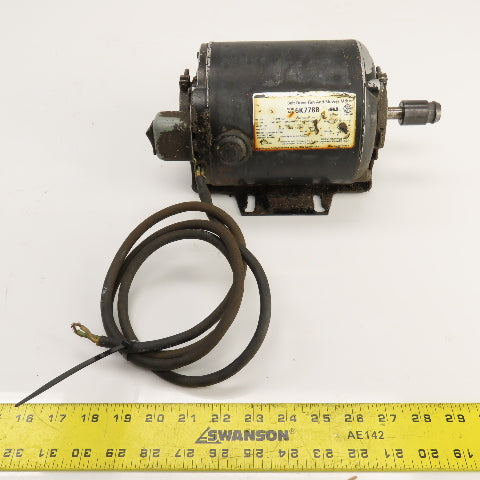 Dayton 6K778B 1/3HP Electric Fan & Blower Motor 115V 1PH 1725RPM 48Y Frame 1/2"