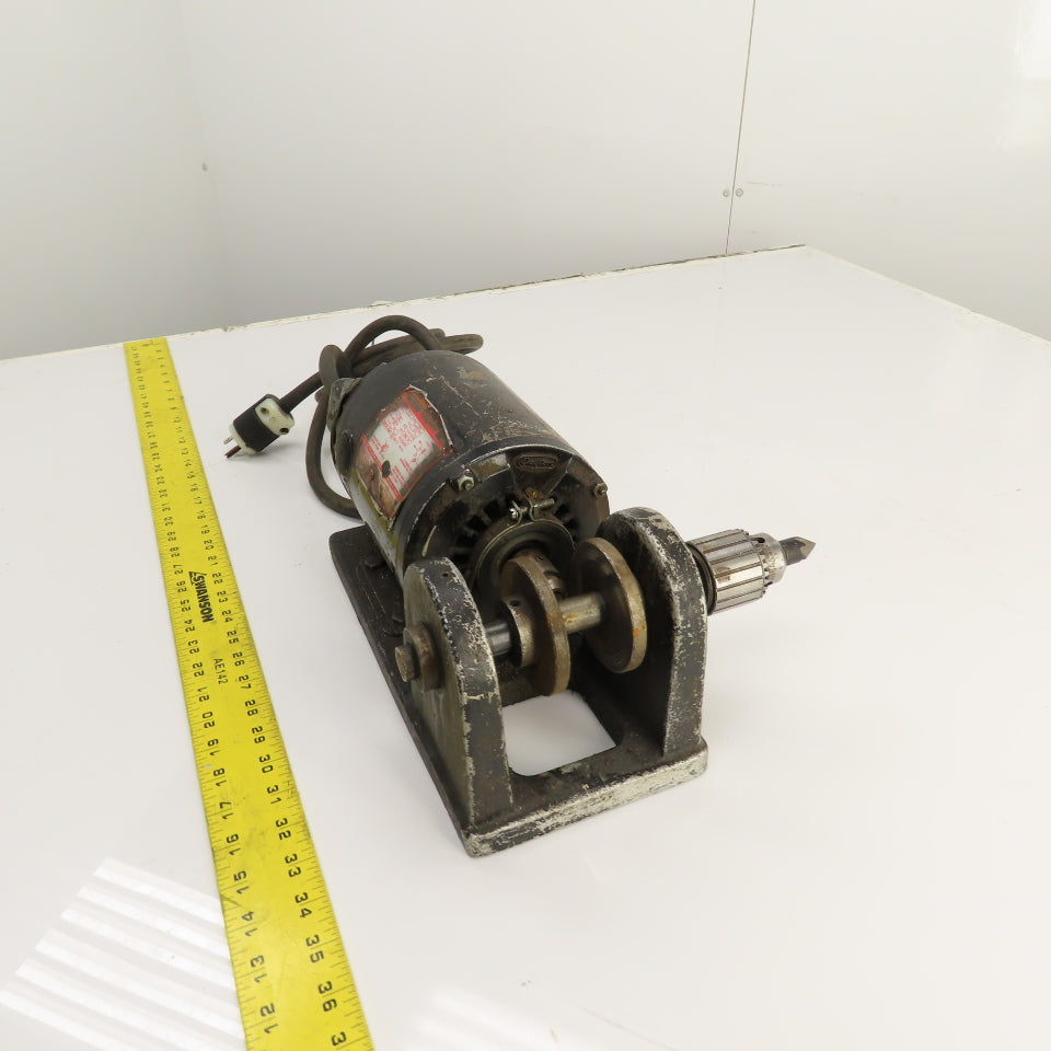 Dayton 1/3HP Tool Post ID & OD Grinder 115V 1PH W/ Jacobs 33BA Chuck Tested