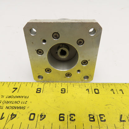 Kamo Seiko BR50SH-18S-S011 18:1 Ratio Inline Gear Reducer Gearhead 65mm Flange