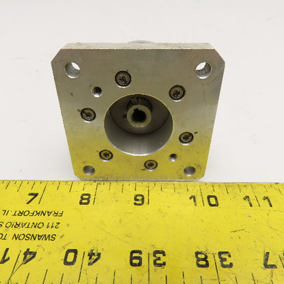 Kamo Seiko BR50SH-18S-S011 18:1 Ratio Inline Gear Reducer Gearhead 65mm Flange