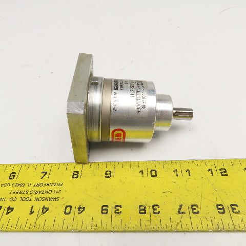 Kamo Seiko BR50SH-18S-S011 18:1 Ratio Inline Gear Reducer Gearhead 65mm Flange