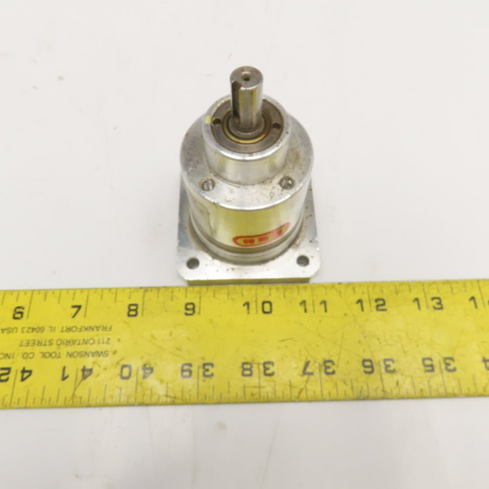 Kamo Seiko BR50SH-18S-S011 18:1 Ratio Inline Gear Reducer Gearhead 65mm Flange