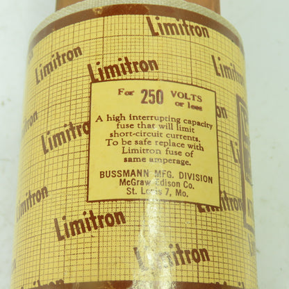 Limitron KTN-S 500 Current-Limiting Fuse For 250V Or Less