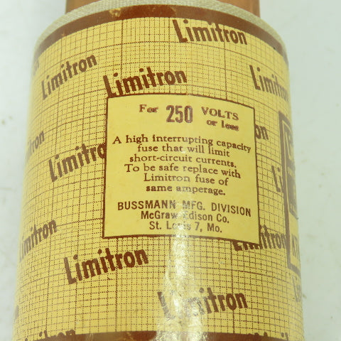 Limitron KTN-S 500 Current-Limiting Fuse For 250V Or Less