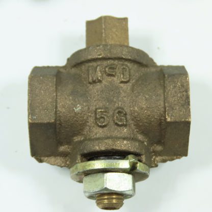 MCD 5G 1/2" NPT Gascock Ball Bronze Valve Lot of 7