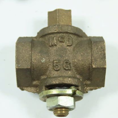 MCD 5G 1/2" NPT Gascock Ball Bronze Valve Lot of 7