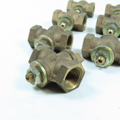 MCD 5G 1/2" NPT Gascock Ball Bronze Valve Lot of 7