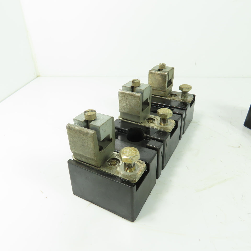 Allen Bradley X-400656 3-Pole Fuse Block 100A 600V Lot Of 3
