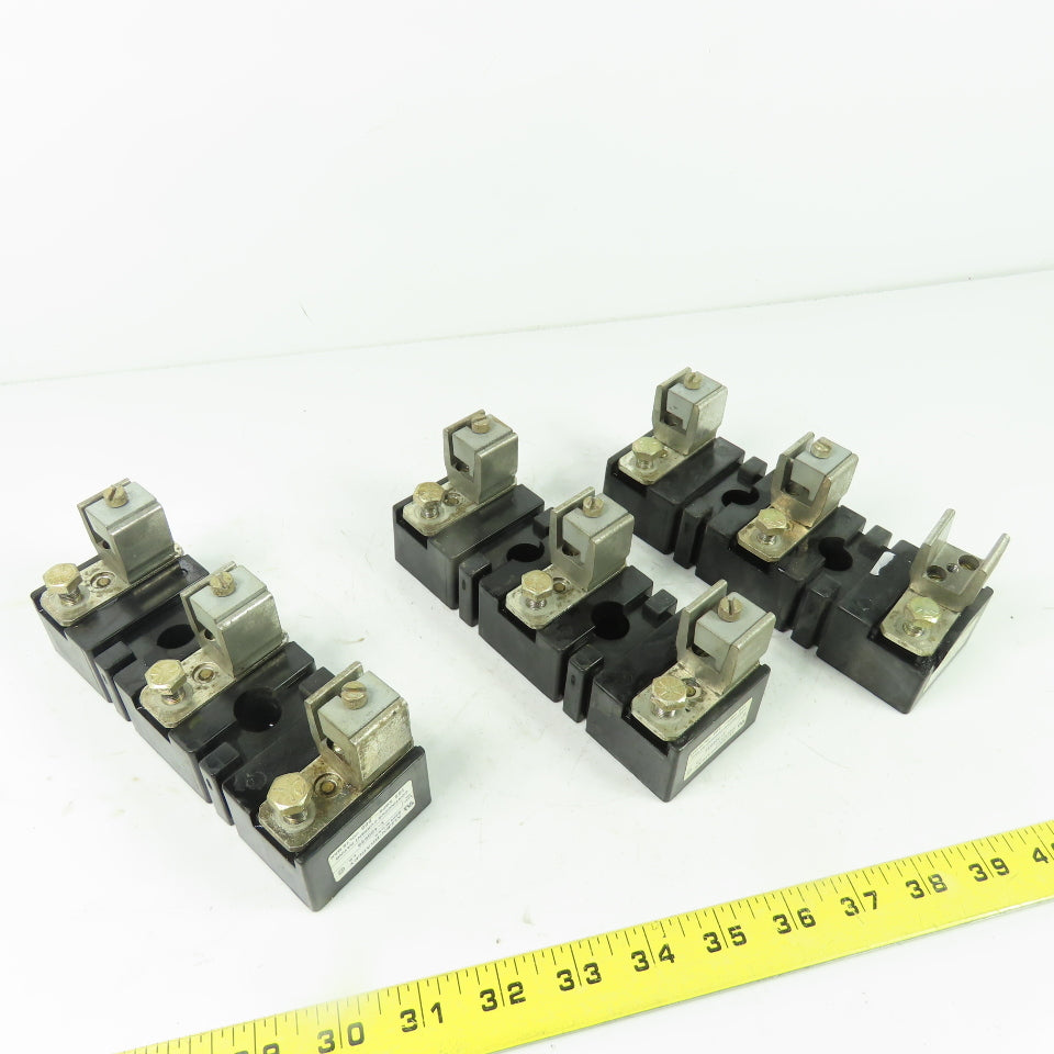 Allen Bradley X-400656 3-Pole Fuse Block 100A 600V Lot Of 3