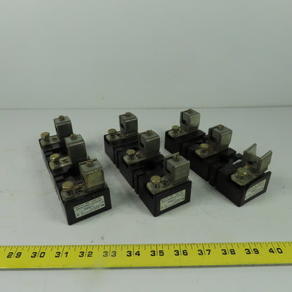 Allen Bradley X-400656 3-Pole Fuse Block 100A 600V Lot Of 3