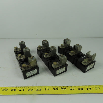 Allen Bradley X-400656 3-Pole Fuse Block 100A 600V Lot Of 3
