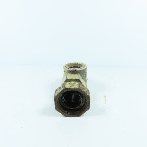 Midwest 350SS 1-1/4" NPT Stainless Sight Flow Indicator Glass 125 PSIG Max 200°