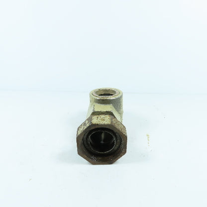Midwest 350SS 1-1/4" NPT Stainless Sight Flow Indicator Glass 125 PSIG Max 200°