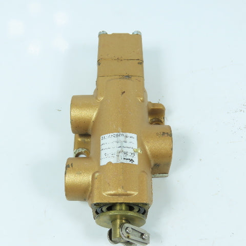 Versa SA-3503-72-15 3-Way Pneumatic Directional Control Valve 1/2" (No Handle)