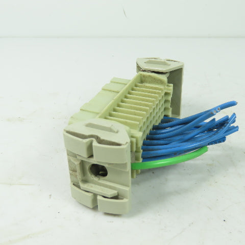 Harting HAN-D40M / HS12 40 Pos. Connector Plug Receptacle 600V Female/Male Set