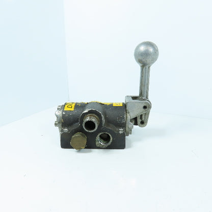 3-Postion / 4-Way Manual Pneumatic Control Valve 1/2" NPT
