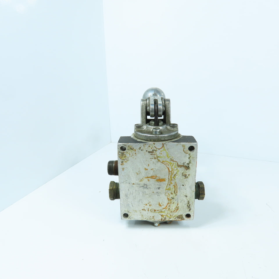 3-Postion / 4-Way Manual Pneumatic Control Valve 1/2" NPT