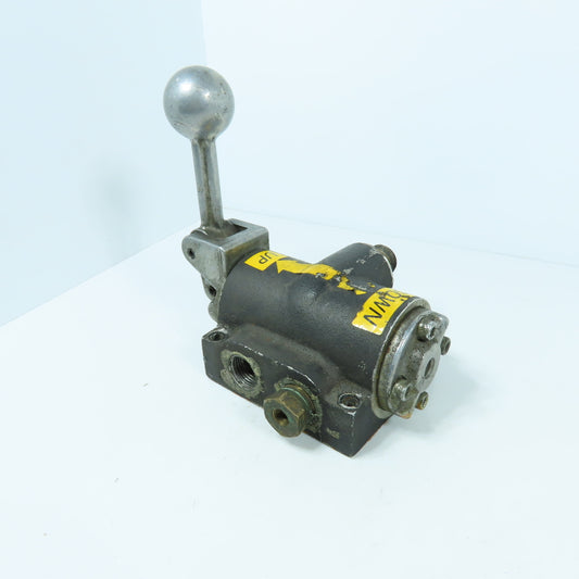 3-Postion / 4-Way Manual Pneumatic Control Valve 1/2" NPT