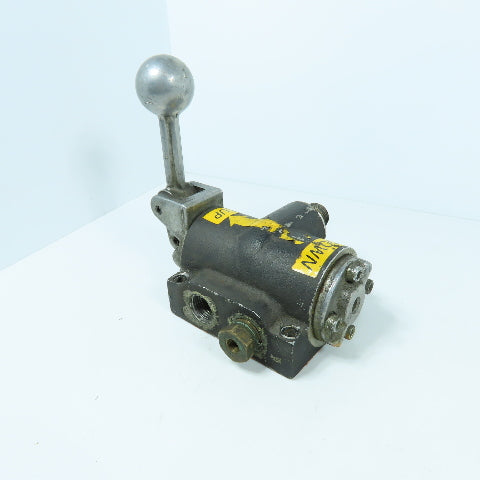 3-Postion / 4-Way Manual Pneumatic Control Valve 1/2" NPT