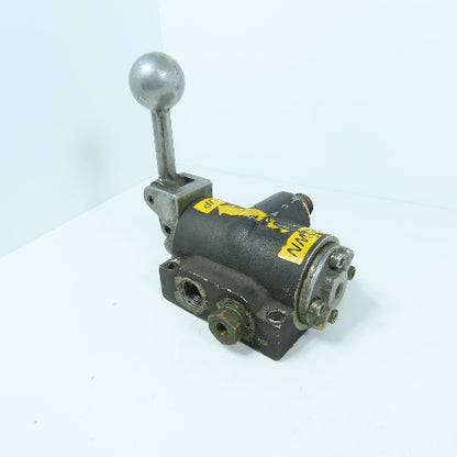 3-Postion / 4-Way Manual Pneumatic Control Valve 1/2" NPT