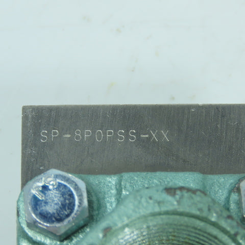 1" NPT Orifice Plate Flow Meter W/ SP-8P0PSS-XX (Pyronics Style)