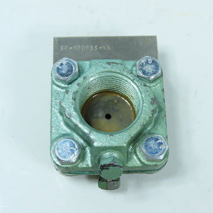 1" NPT Orifice Plate Flow Meter W/ SP-8P0PSS-XX (Pyronics Style)