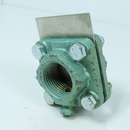 1" NPT Orifice Plate Flow Meter W/ SP-8P0PSS-XX (Pyronics Style)
