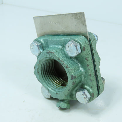 1" NPT Orifice Plate Flow Meter W/ SP-8P0PSS-XX (Pyronics Style)