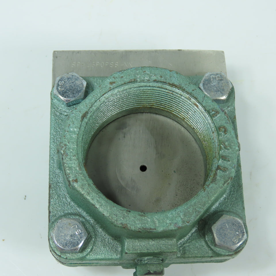 2" NPT Orifice Plate Flow Meter W/ SP-16P0PSS-XX Plate) (Pyronics Style)