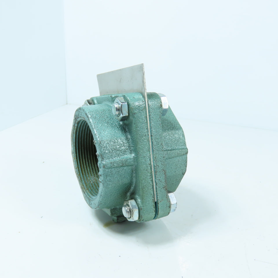 2" NPT Orifice Plate Flow Meter W/ SP-16P0PSS-XX Plate) (Pyronics Style)