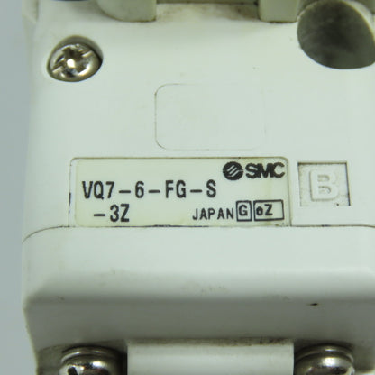 SMC VQ7-6-FG-S-3Z Pneumatic Directional Control Valve 0.15-1.0MPa