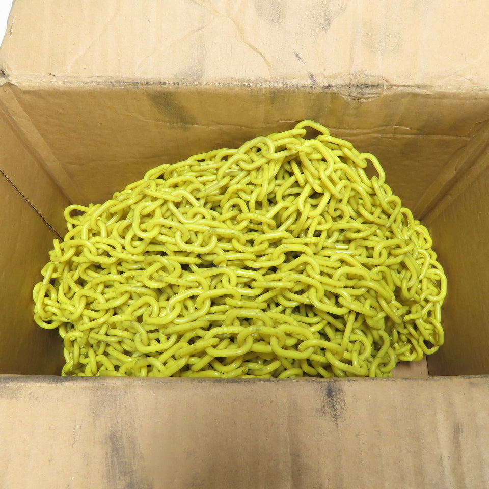 McMaster Carr 1" Chain Bulk Yellow 200' L