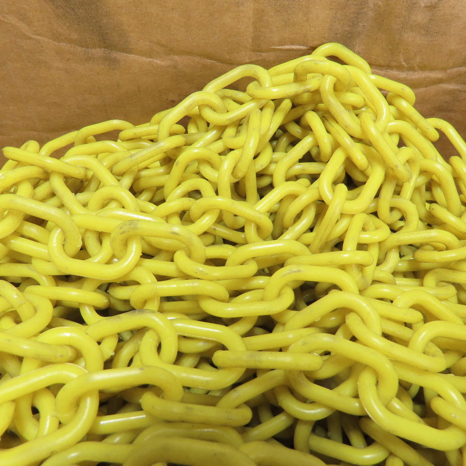 McMaster Carr 1" Chain Bulk Yellow 200' L