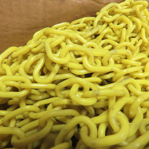 McMaster Carr 1" Chain Bulk Yellow 200' L