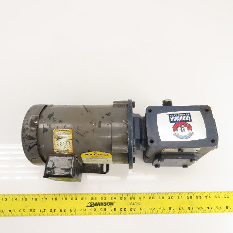 IronMan BMQ821-20-L-56 20:1 Ratio Left Hand Gear Motor 3/4HP 230/460V 3PH 86RPM