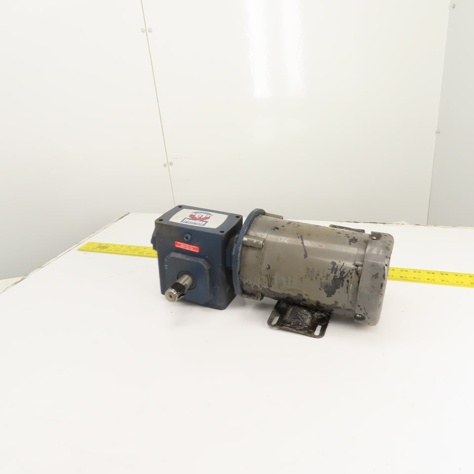 IronMan BMQ821-20-L-56 20:1 Ratio Left Hand Gear Motor 3/4HP 230/460V 3PH 86RPM