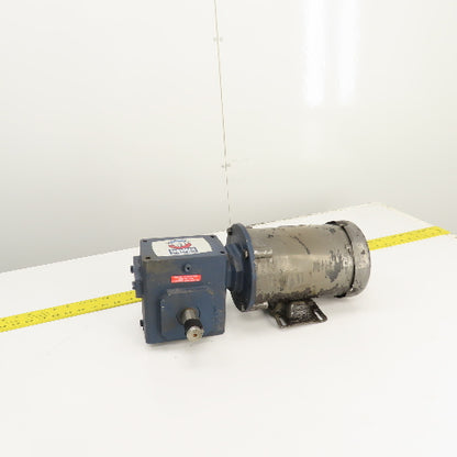 IronMan BMQ821-20-L-56 20:1 Ratio Left Hand Gear Motor 3/4HP 230/460V 3PH 86RPM