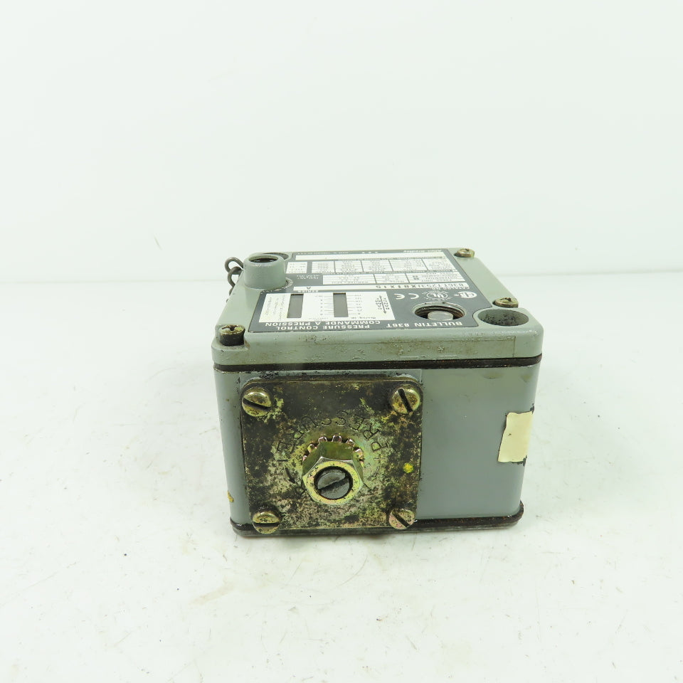 Allen Bradley 836T-T253JX81X15 Ser A Pressure Control Switch 350PSI Max Press