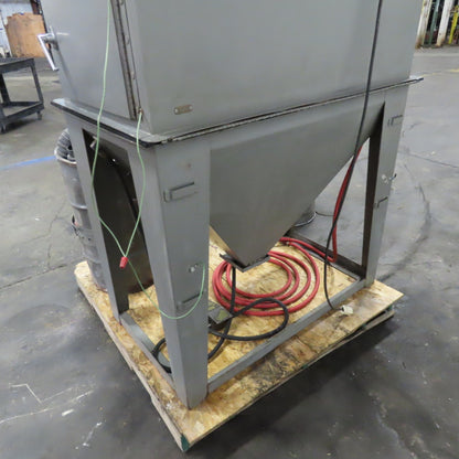 Econoline Abrasive Blast Cabinet Siphon Feed 42" x 24" W/ Dust Filter 110PSI