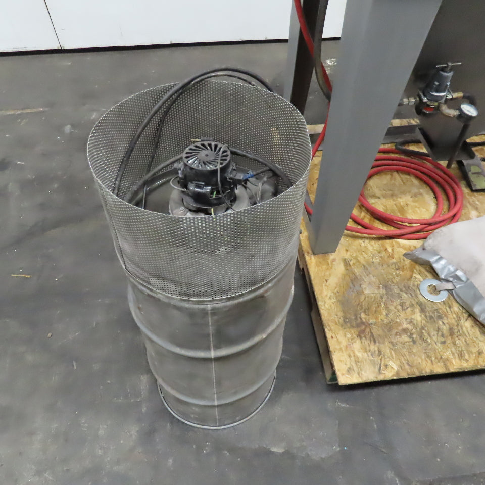 Econoline Abrasive Blast Cabinet Siphon Feed 42" x 24" W/ Dust Filter 110PSI