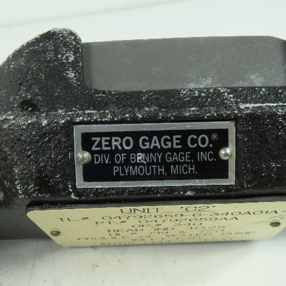 Zero Gage Co. Model VM W/ Federal Maxum Plus Bore Gauge