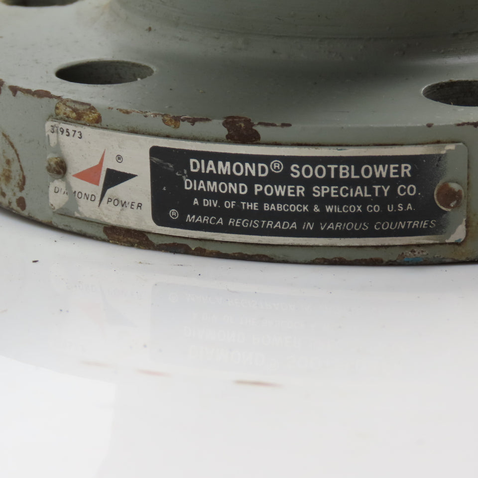 B & W Diamond Power Soot Blower Poppet Valve 650PSI 700F