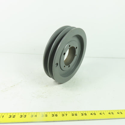 TB Woods 7.4X2B-SK 7-3/4" OD x 1-3/4" Wide 2-Groove V-Belt Pulley