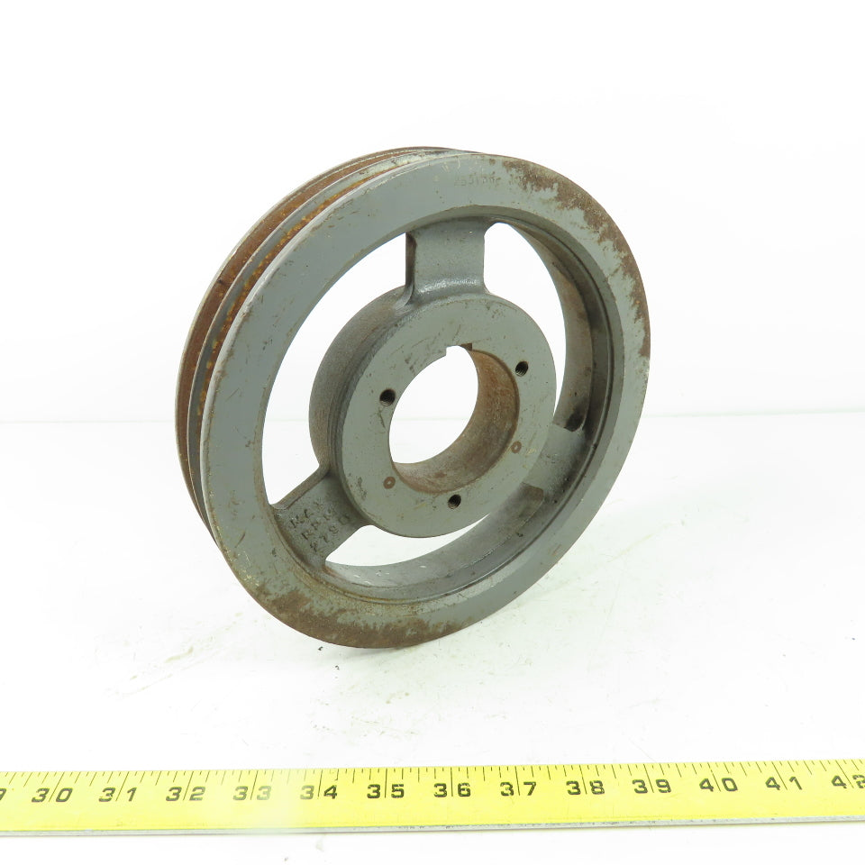 Browning 2B5V86 8-7/8" OD x 1-3/4" Wide 2-Groove V-Belt Pulley 2795RPM